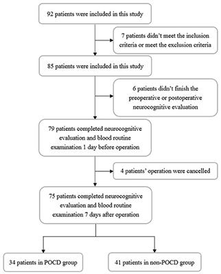 Dynamic Change of Lymphocyte-to-Monocyte Is Associated With the Occurrence of POCD After Cardiovascular Surgery: A Prospective Observational Study